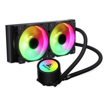 Imagem de Water Cooler Segotep Beiced, ARGB 240mm, AMD/Intel, Preto - SEG-WC-BEL