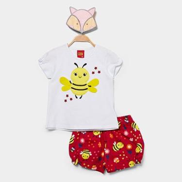 Imagem de Conjunto Infantil Kyly Abelha Menina-Feminino