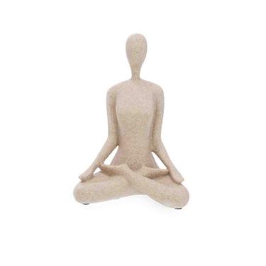 Imagem de Escultura Yoga em Poliresina 19432-B Mart