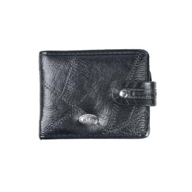 Imagem de Carteira Social Slim C/Fecho de Botão Porta Documento Cnh - Carteira B