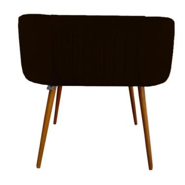 Imagem de Mini Berço Moises Suede Marrom - D'Classe Decor