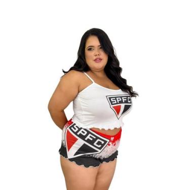 Imagem de Pijama Baby Doll Plus Size - Aunika Moda Íntima Lingerie, 48