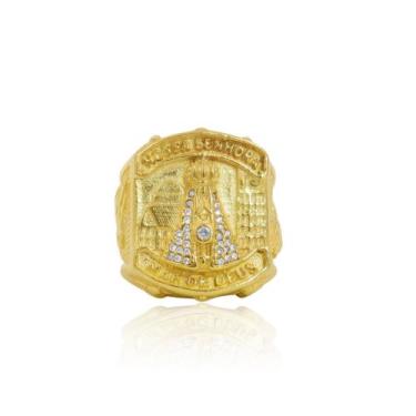 Imagem de Dedeira/Anel em Moeda Antiga Nossa Senhora Mãe de Deus Branca - DIAMAN