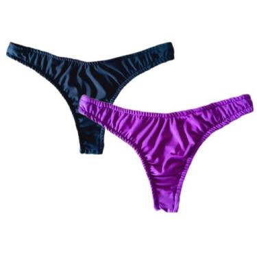 Imagem de Kit com 2 calcinha asa delta fio dental biquíni asa dental - DE UMA MA