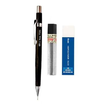 Imagem de Lapiseira Sharp Pentel P205 0,5mm + Grafite + Borrachas Pentel