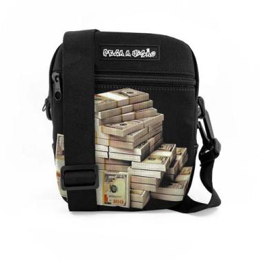 Imagem de Shoulder Bag Mini Bolsa Lateral Pega a Visão Dolllar - MP Moda Masculi