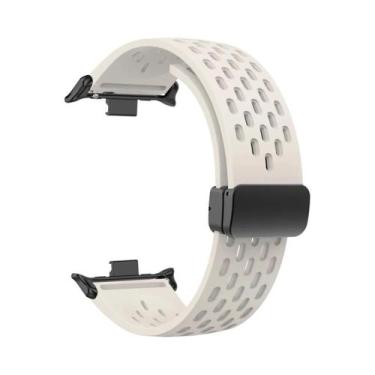 Imagem de Pulseira de Silicone para Xiaomi Band 8 Pro - Pulseira Esportiva com N