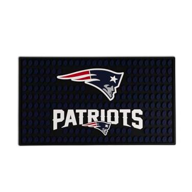 Imagem de The Memory Company Tapete de bar oficialmente licenciado pela NFL - borracha antiderrapante resistente, para bancada e bar doméstico, grande 48 cm x 28 cm