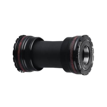 Imagem de bikesmart Token T47 Suporte inferior rosqueado preto para rolamento de aço Shimano 24 mm