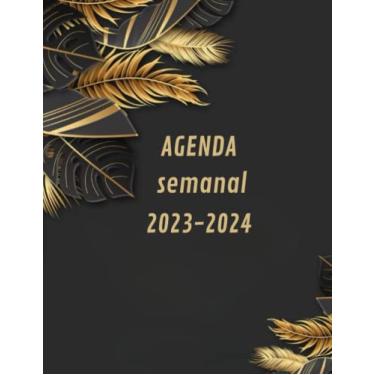 Imagem de agenda 2023-2024 semanal: 2 Años | Agenda Y Planificador Mensual, Semanal calendario - español Enero 2023 - Diciembre 2024 (24 Meses)