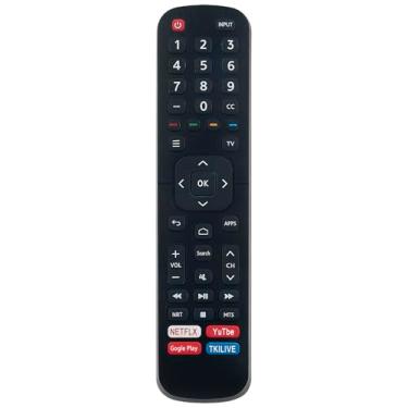 Imagem de Controle remoto de substituição ERF2B60H compatível com Smart TV Hisense 55H8030F 55H8050F 55Q7G 65Q7G 75Q7G 50Q8G 75H8G
