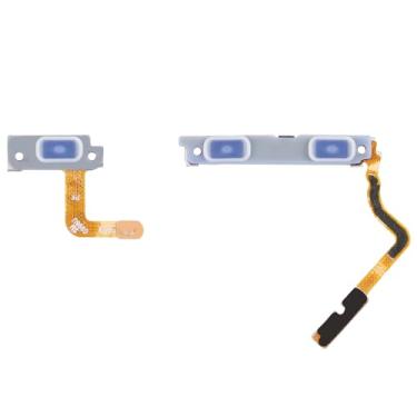 Imagem de BESJMYT Botão Liga/Desliga e Botão de Volume Cabo Flex Substituição para Samsung Galaxy S21 5G/S21+ Plus 5G Cabo Flexível Liga/Desliga Botão de Controle Conector Peças de Reparo para SM-G991U SM-G996U