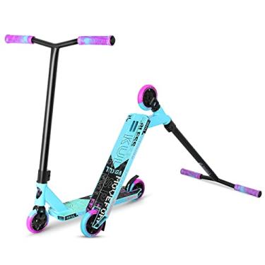 Imagem de VOKUL K1 Pro Scooter - Trotinete Trick para crianças a partir de 8 anos, adolescentes e adultos - roxo/azul
