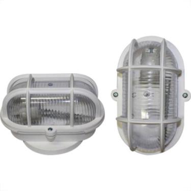 Imagem de Luminaria Tartaruga Pvc/Acrilico Branco Jr Ilum - J. R. ILUMINACAO