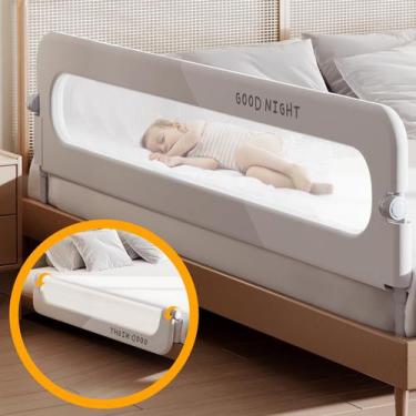 Imagem de Trilhos de Cama Dobráveis Strenkitech para Crianças - Twin, Queen e Ki