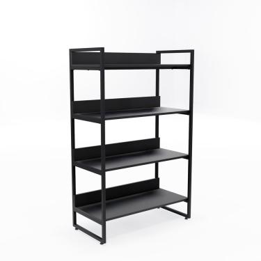 Imagem de Estante Desmontável 4 Prateleiras - Preto