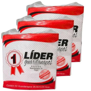 Imagem de Guardanapo Descartável Grande 29,5x29,5 Fardo Com 20 Pacotes