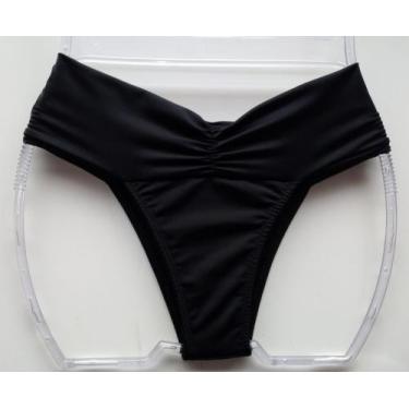 Imagem de Biquini Lipo  Cós Alto - 7 WAVES - 7 WAVES MODA, Preto, PP
