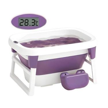 Imagem de Banheira Bebê + Termômetro 100 Litros Para Criança De 0 A 12 Anos - Ti