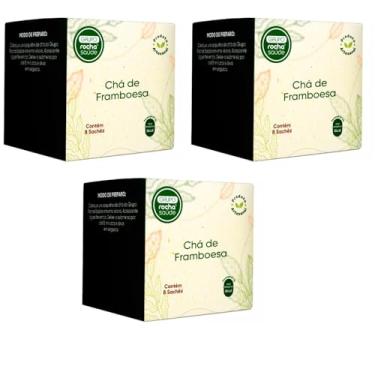 Imagem de Chá Framboesa Rubus Idaeus Em Sachês Kit 3cx Natural