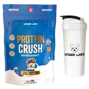 Imagem de Combo Under Labz - Whey Protein Crush 900g - Sabor Vitamina de Frutas + Coqueteleira