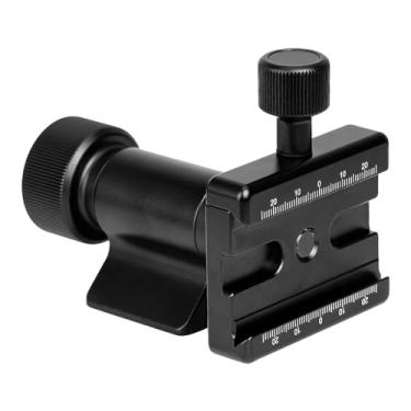 Imagem de Cabeça de gimbal monopé MH-100, cabeça inclinável de sela lateral CNC totalmente de metal com placa de liberação rápida Arca Swiss para tripé de câmera, monopé, lentes teleobjetivas longas