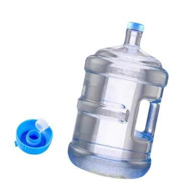 Imagem de Deevoka Distribuidor de água Bottle Water Jug reutilizável com alça o recipiente claro balde de água engarrafada para acampamento ao ar livre cozinha, 15l