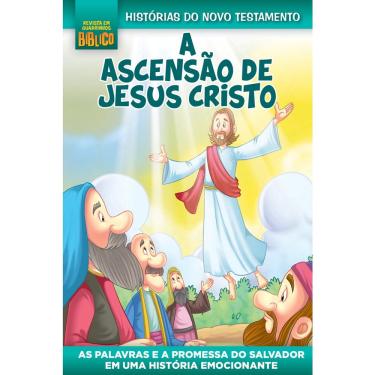 Imagem de Revista em Quadrinhos Bíblico Edição 02 - A Ascensão de Jesus Cristo