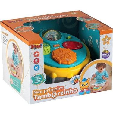 Imagem de Meu Primeiro Tamborzinho Multicor Zoop TOYS ZP00657
