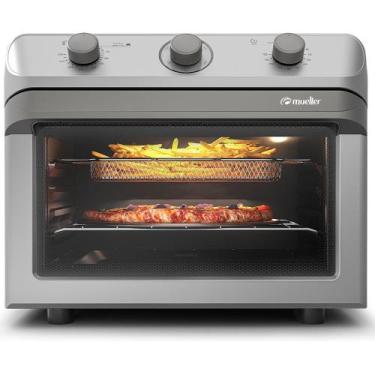 Imagem de Forno Elétrico E Fritadeira Mueller 35 Litros Air Forno MFB35G Prata -