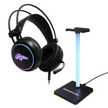 Imagem de Prime Brands Group Fone de ouvido e suporte para jogos NFL LED