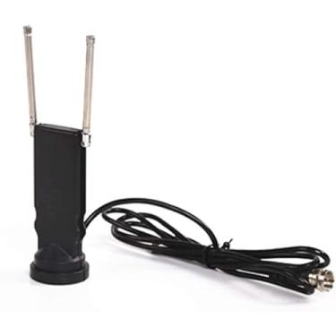 Imagem de Antena de TV transparente para TV Premium HD Antena interna digital HD TV gratuita TV digital recepção digital via satélite antena interna cabo de vala, alcance de 80 km