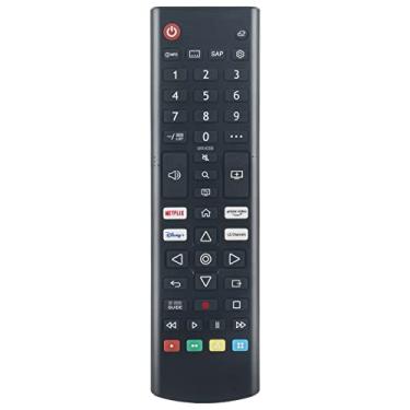 Imagem de Novo controle remoto de substituição AKB76037601 compatível com LG LED LCD Smart TV 32LM577BPUA 32LM577BZUA 32LM627BPUA 32LM637BPUB 43LM5770PUA 43LM6370PUB 43UP7000PUA 43UP7670PUC 43UP7670PUC