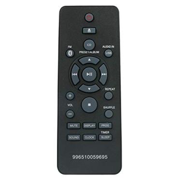 Imagem de 996510059695 Controle remoto substituído compatível com alto-falante Philips Sound Bar HTL2101 HTL2101/F7 HTL2151/F7 HTL2111A HTL2111A/F7 HTL2101A HTL2101A/F7 HTL2101A-F7 HTL2101A-F7 HTLL2101A-F7