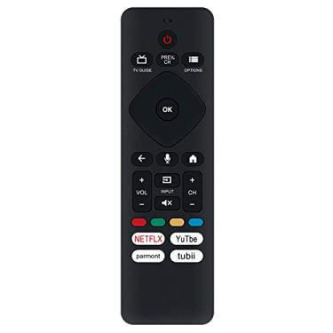 Imagem de URMT26CND001 Controle remoto de substituição PERFASCIN para Philips Android TV 65PFL5766/F7D 43PFL5766/F7D 3PFL5604/F7 55PFL5604/F7 65PFL5504/F6 43PFL5704/F7