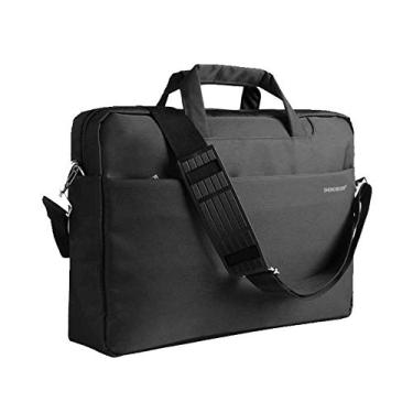 Imagem de FreeBiz Bolsa para laptop de 17,3 polegadas à prova d'água com ajuste à prova de choque, laptops para jogos de até 43 cm, notebook para Dell, Asus, Msi, Hp (preto)