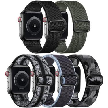 Imagem de Pulseira de relógio Adorve Stretchy Band Ultra 2 49 mm 46 mm 45 mm 44 