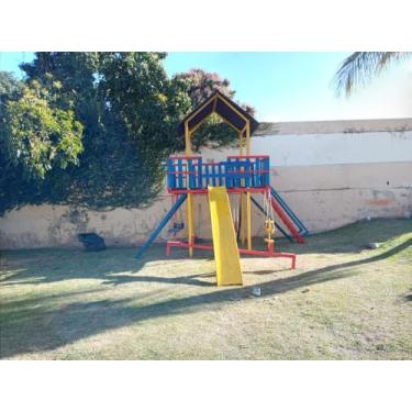 Imagem de playground de madeira - LAPLAYS