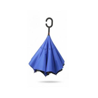 Imagem de Guarda Chuva Invertido Tecido Duplo Impermeável Reforçado Contra Guard