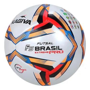 Imagem de Bola de Futebol Kagiva Futsal F5 Extreme Pro Brasil Kagiva, Branco, La