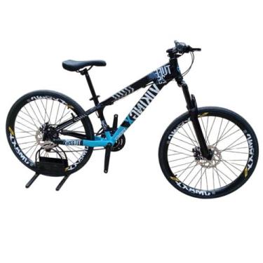 Imagem de Bicicleta Vikingx Tuff 25 Aluminio 24v Freio Hidraulico Suspensão Dian