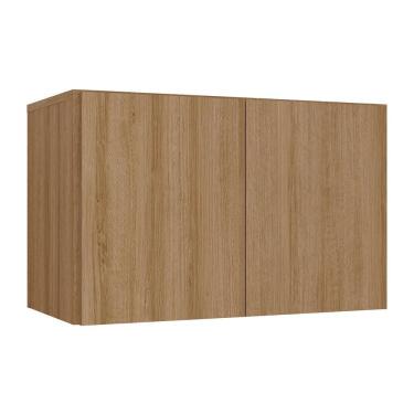 Imagem de Armário De Lavanderia Aéreo Multiuso 2 Portas Multimóveis Mp5040 Rustic Rustic