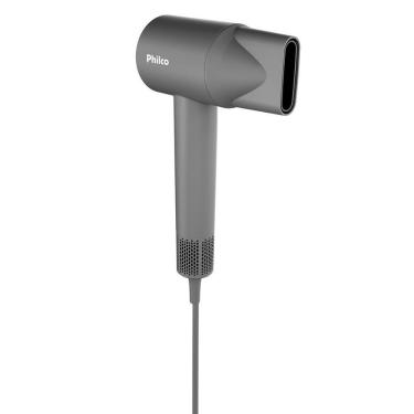 Imagem de Secador De Cabelos Philco 1600w 4 Temperaturas Psc3600 Cinza - 110V