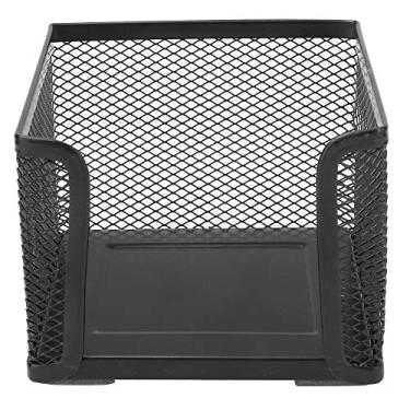 Imagem de Metal Note Box Mesh Note Box Desk Stand Organizador para Negócios de Escritório Com Estrutura Metálica Forte, Design Elegante e Praticidade Conveniente