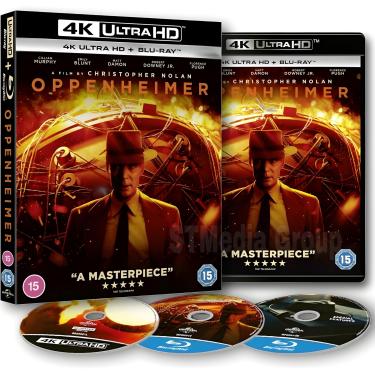 Imagem de Generic Oppenheimer (Conjunto De 3 Discos, Recursos Bônus Especiais) [4K Uhd + Blu-Ray] [Região Livre]