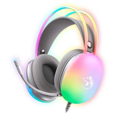 Imagem de Headset Gamer Haven Ultra RGB Profissional Confortável Imersivo com Mi