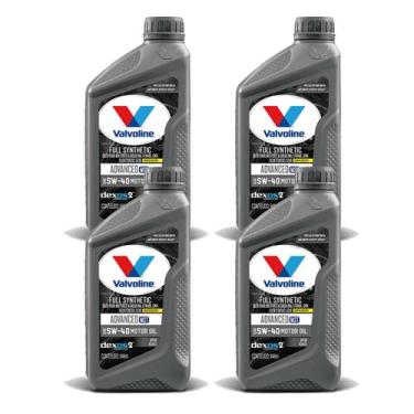 Imagem de 4 Oleo Valvoline Advanced MST 5w40 Dexos 2
