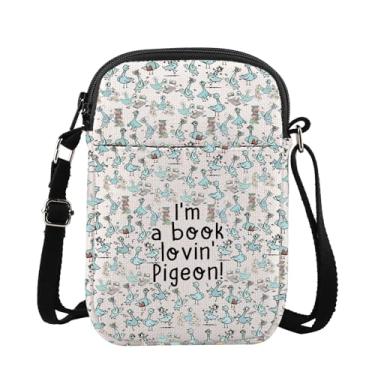 Imagem de G2TUP Bolsa tiracolo Pigeon Books Gifts I'm A Book Lovin' Pigeon Gifts Pigeon Teacher Shoulder Bag, I'm a Book Cb, Ocidental