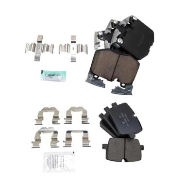 Imagem de TRQ Pastilhas de freio de cerâmica compatíveis com Toyota GR Supra 2020