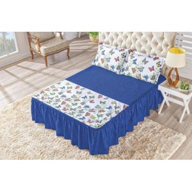 Imagem de Colcha Nature Casal Padrão 03 Peças - Casa Artuz, Royal